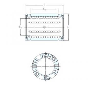 SKF LBCR 50 A المحامل الخطية