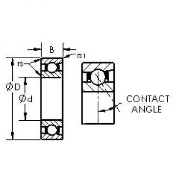 AST 7221C الاتصال الكرات الزاوي