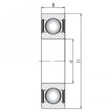 140 mm x 175 mm x 18 mm  ISO 61828-2RS الكرات الأخدود العميق