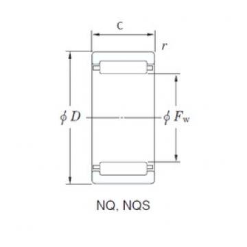 KOYO NQ30/20 محامل إبرة الأسطوانة