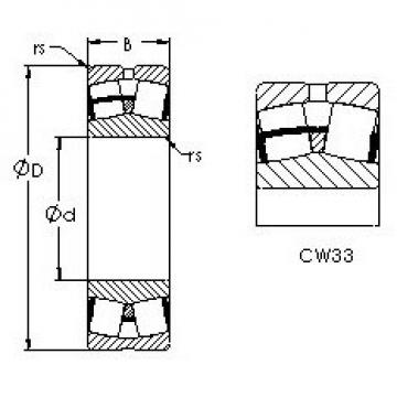 AST 22326CYW502 محامل كروية