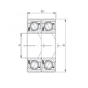 ISO 7417 ADT الاتصال الكرات الزاوي