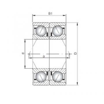 ISO 7312 CDB الاتصال الكرات الزاوي