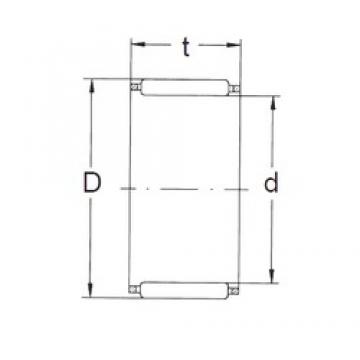 FBJ K24X30X17 محامل إبرة الأسطوانة