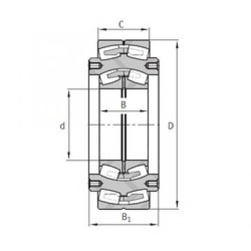 280 mm x 720 mm x 218 mm  FAG Z-525350.04.DRGL محامل كروية