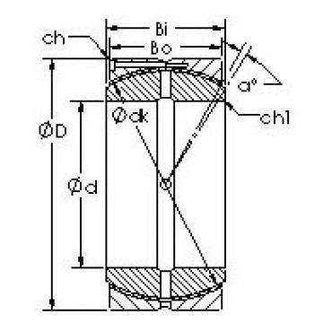 AST GEH560HCS محامل عادي