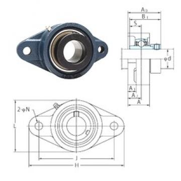 FYH NANFL208-25 تحمل وحدات