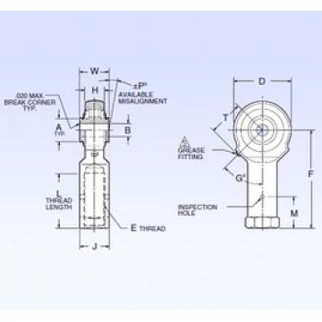 7,9375 mm x 35,814 mm x 7,9375 mm  NMB ARR5FFN-A محامل كروية