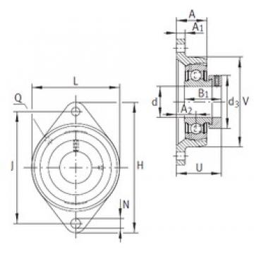 INA PCJT12 تحمل وحدات