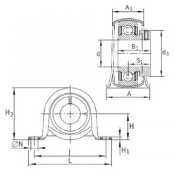 INA PB17 تحمل وحدات