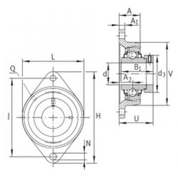 INA LCJT30-N تحمل وحدات