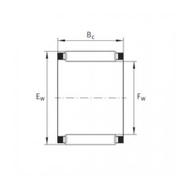 INA K52X57X12 محامل إبرة الأسطوانة