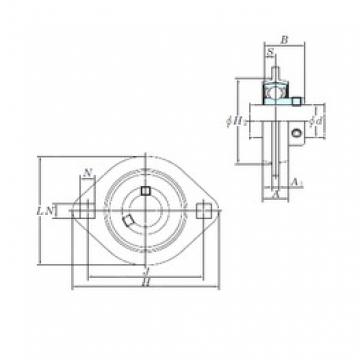 KOYO SBPFL207-22 تحمل وحدات