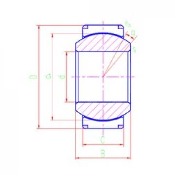 280 mm x 400 mm x 200 mm  LS GEH280XT-2RS محامل عادي