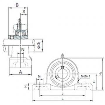 NACHI UCP307 تحمل وحدات