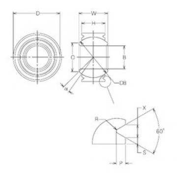 6 mm x 16 mm x 6 mm  NMB MBW6VCR محامل عادي