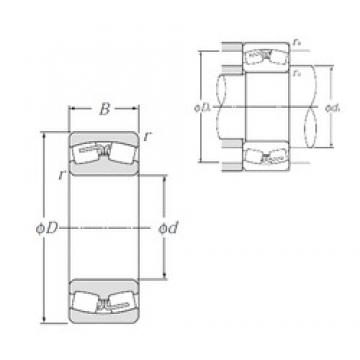 140 mm x 225 mm x 85 mm  NTN 24128B محامل كروية