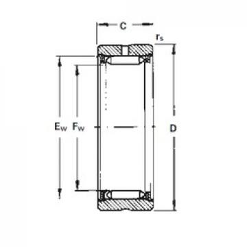 Timken RNA1045 محامل إبرة الأسطوانة