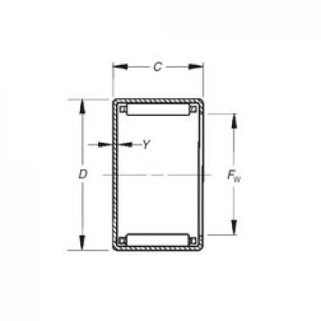 Timken MJ-20121 محامل إبرة الأسطوانة