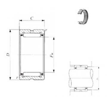 IKO TR 425630 محامل إبرة الأسطوانة