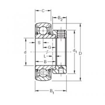 45 mm x 85 mm x 30,18 mm  Timken RAE45RRB الكرات الأخدود العميق