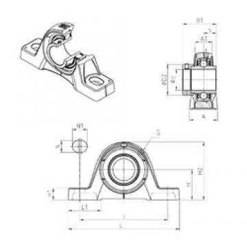 SNR EXPE213 تحمل وحدات