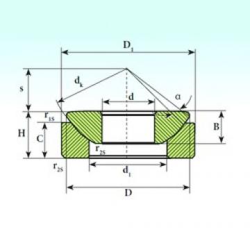 200 mm x 320 mm x 80 mm  ISB GX 200 SP محامل عادي