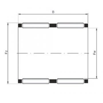 ISO KK22x27x40 محامل إبرة الأسطوانة