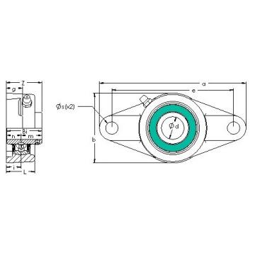 AST UCFL 206-19 تحمل وحدات