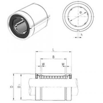 30 mm x 47 mm x 52,1 mm  Samick LME30UUAJ المحامل الخطية