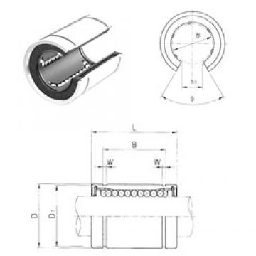 20 mm x 32 mm x 31,5 mm  Samick LME20UUOP المحامل الخطية