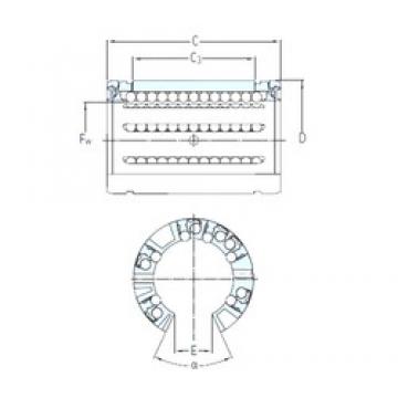 SKF LBCT 80 A-2LS المحامل الخطية