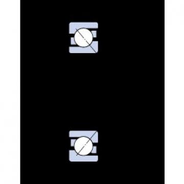 85 mm x 180 mm x 41 mm  SKF 7317 BEGAPH الاتصال الكرات الزاوي