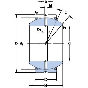 90 mm x 150 mm x 85 mm  SKF GEH 90 ES-2RS محامل عادي