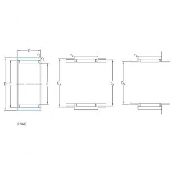 SKF RNAO6x13x8TN محامل إبرة الأسطوانة