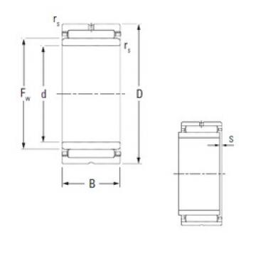 65 mm x 90 mm x 35 mm  KOYO NKJ65/35 محامل إبرة الأسطوانة