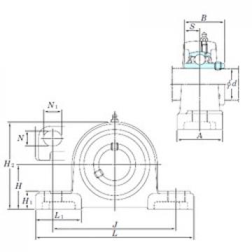 KOYO UCP206SC تحمل وحدات