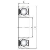 140 mm x 175 mm x 18 mm  ISO 61828-2RS الكرات الأخدود العميق