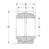 110 mm x 180 mm x 100 mm  SIGMA GEH 110 ES محامل عادي