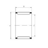 ISO KZK18X24X15 محامل إبرة الأسطوانة