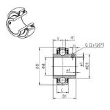 SNR UC314 الكرات الأخدود العميق