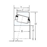 130 mm x 180 mm x 32 mm  Timken 32926 تناقص الأسطوانة المحامل