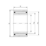 15 mm x 32 mm x 12 mm  ISO NAO15x32x12 محامل أسطوانية