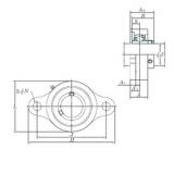 KOYO UCSFL204H1S6 تحمل وحدات