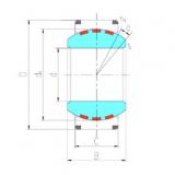 400 mm x 540 mm x 190 mm  LS GEC400XF/Q محامل عادي