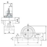 NACHI UCP307 تحمل وحدات