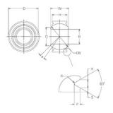 6 mm x 16 mm x 6 mm  NMB MBW6VCR محامل عادي