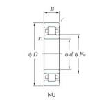 180 mm x 380 mm x 126 mm  KOYO NU2336 محامل أسطوانية