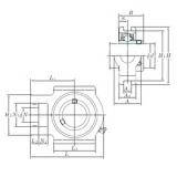 KOYO UCT209-28 تحمل وحدات