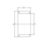 NTN K35×40×13 محامل إبرة الأسطوانة